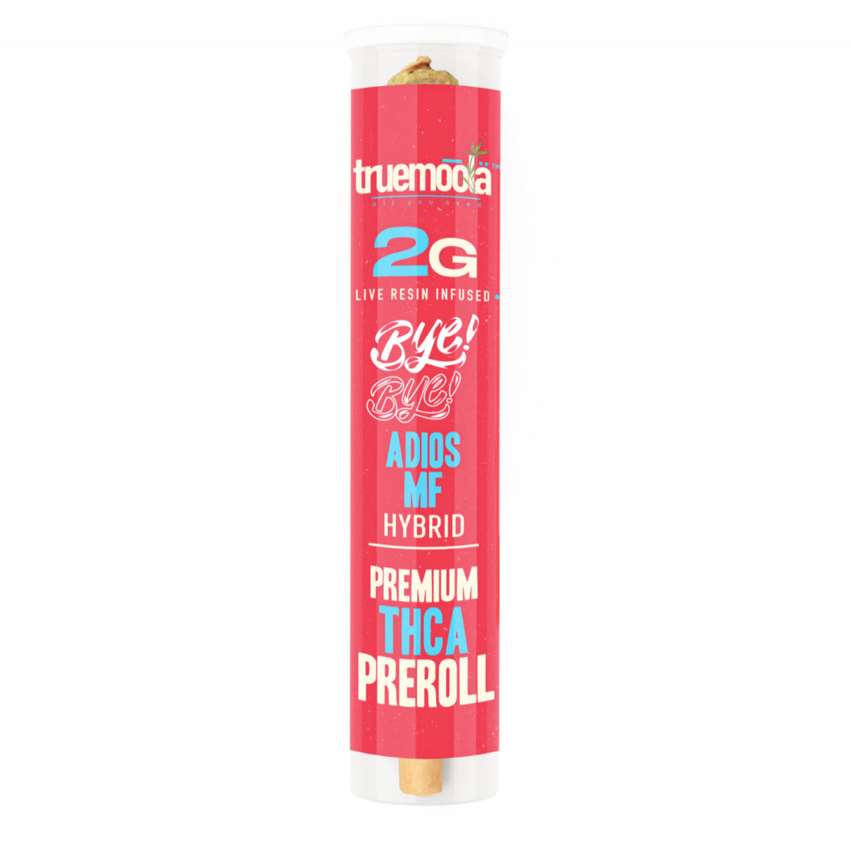 TrueMoola 2g Live Resin Infused THC-A Pre roll