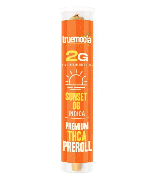 TrueMoola 2g Live Resin Infused THC-A Pre roll