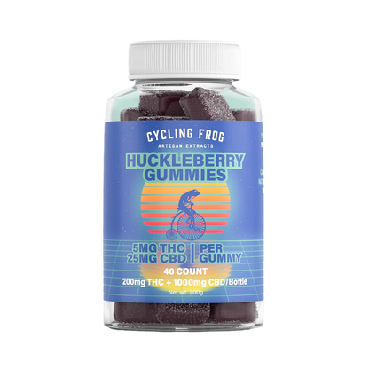 Cycling Frog Gummies Huckleberry