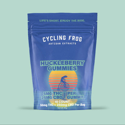 Cycling Frog Gummies Huckleberry
