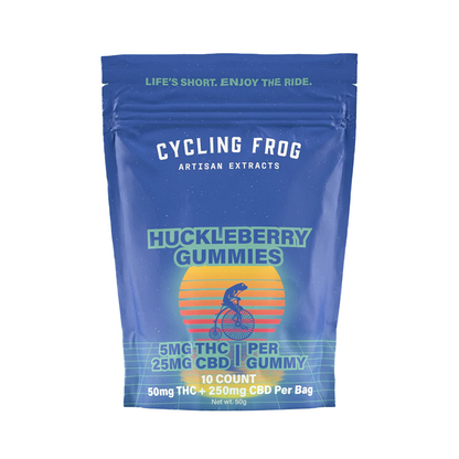 Cycling Frog Gummies Huckleberry