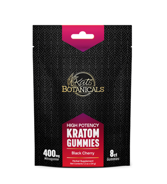 Kats Botanicals High Potency Kratom Extract Gummies 50mg