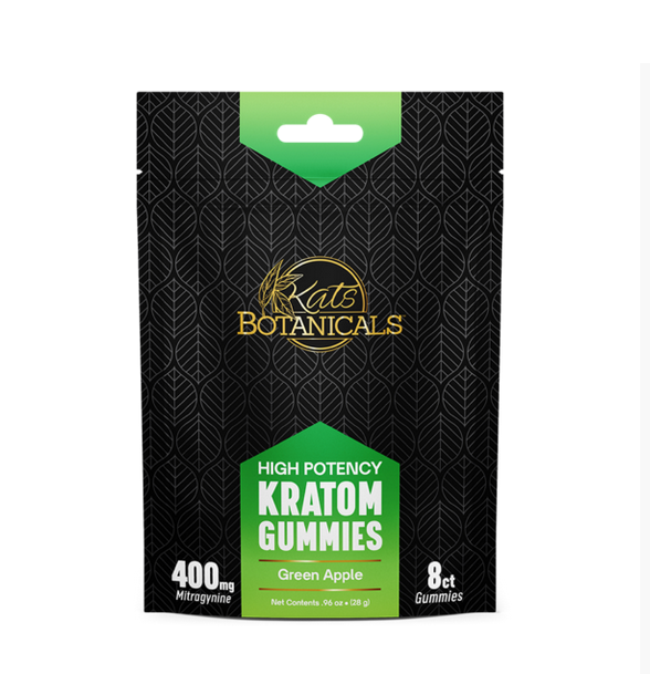 Kats Botanicals High Potency Kratom Extract Gummies 50mg