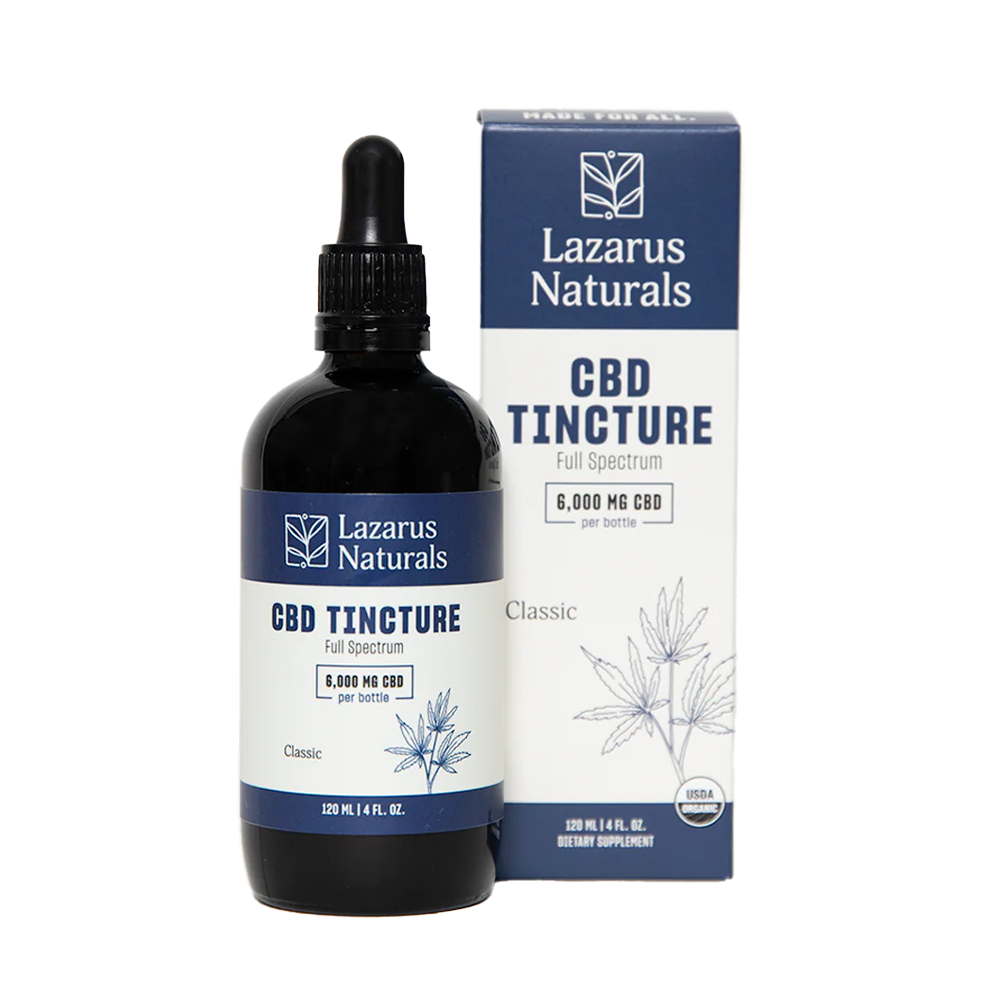 Lazarus Naturals Full Spectrum High Potency Classic CBD Tincture