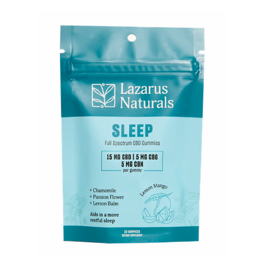 Lazarus Naturals Full Spectrum CBD Gummies Sleep