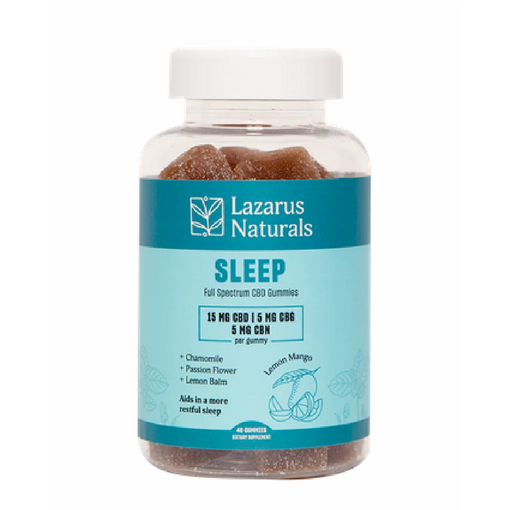 Lazarus Naturals Full Spectrum CBD Gummies Sleep