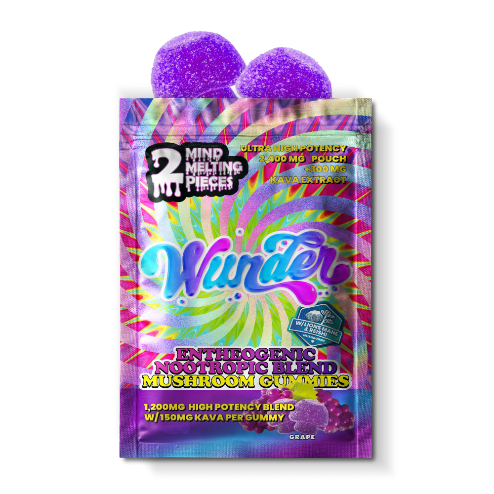 Wunder Grape Mushroom Gummies