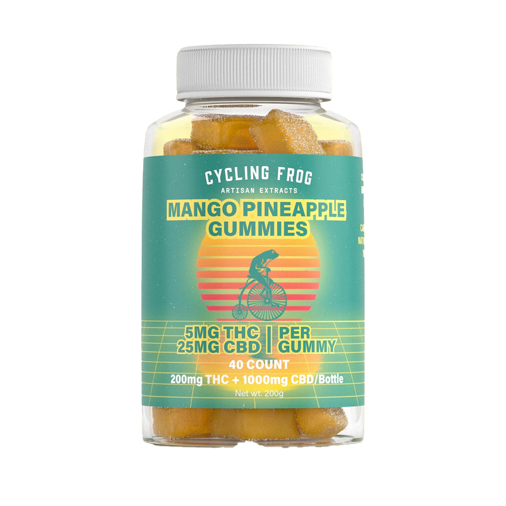 Cycling Frog Gummies Mango Pineapple