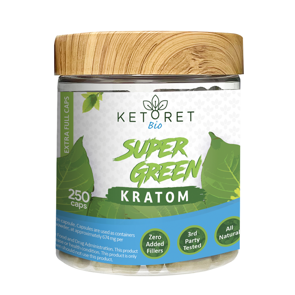 Ketoret Super Green Maeng Da Capsules