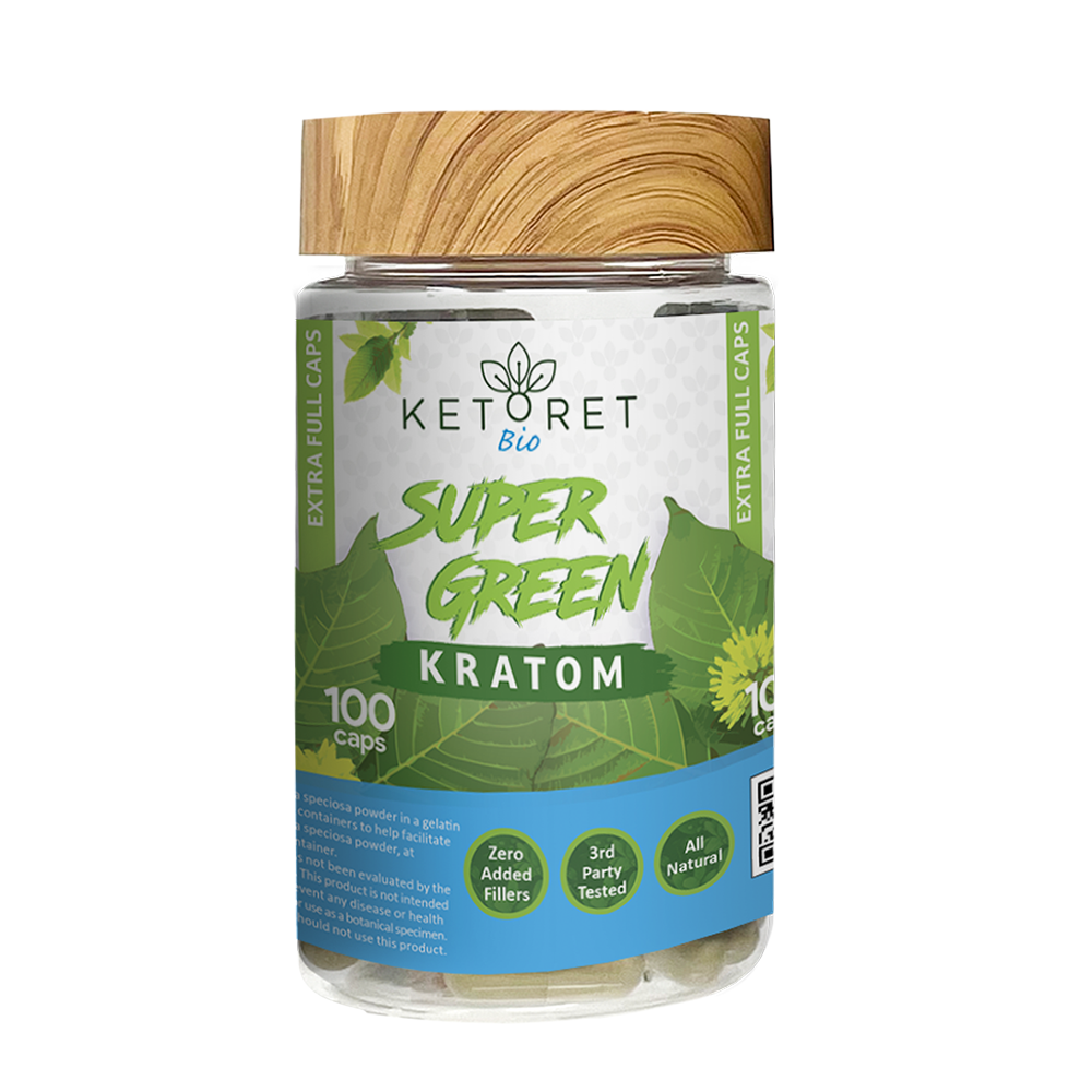 Ketoret Super Green Maeng Da Capsules