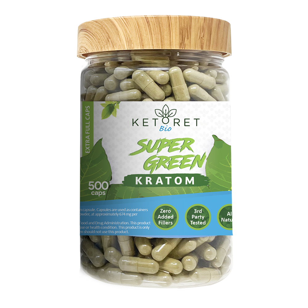 Ketoret Super Green Maeng Da Capsules