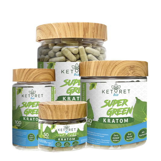 Ketoret Super Green Maeng Da Capsules