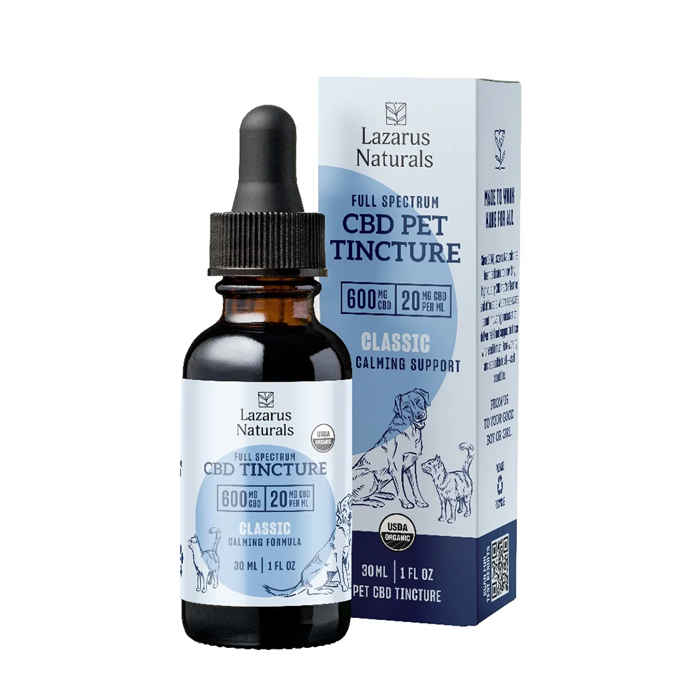 Lazarus Naturals Full Spectrum Pet CBD Tincture Classic