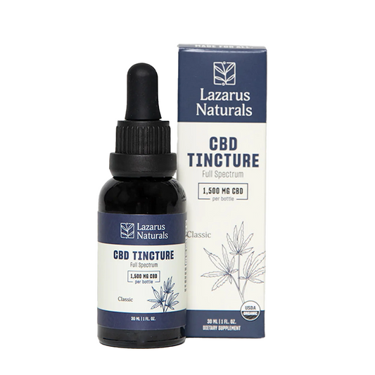 Lazarus Naturals Full Spectrum High Potency Classic CBD Tincture