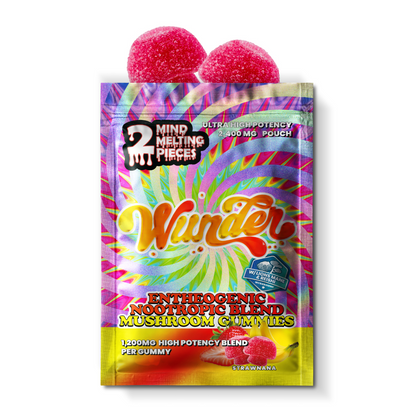 Wunder Strawnana Mushroom Gummies